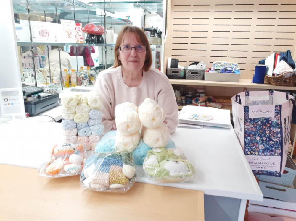 A woman from West Heath has opened up a haberdashery, after interest in the hobby soared during the pandemic. 