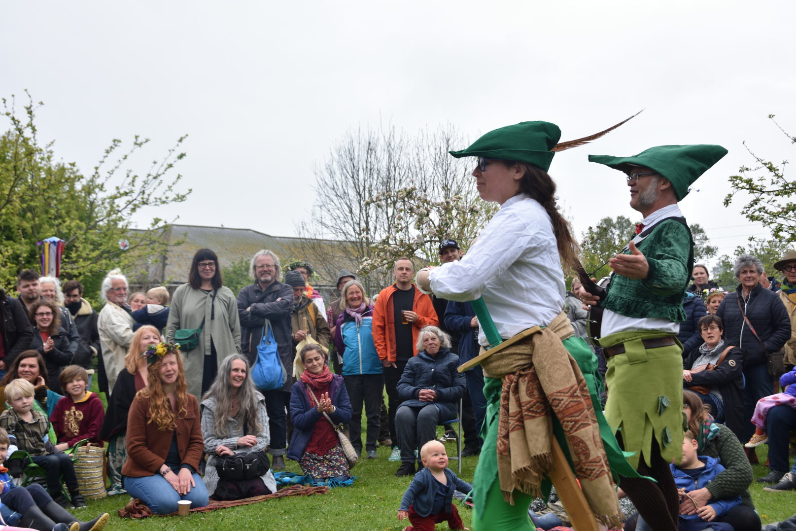 MayFest at Bridport Community Orchard (Image: Tim Russ)