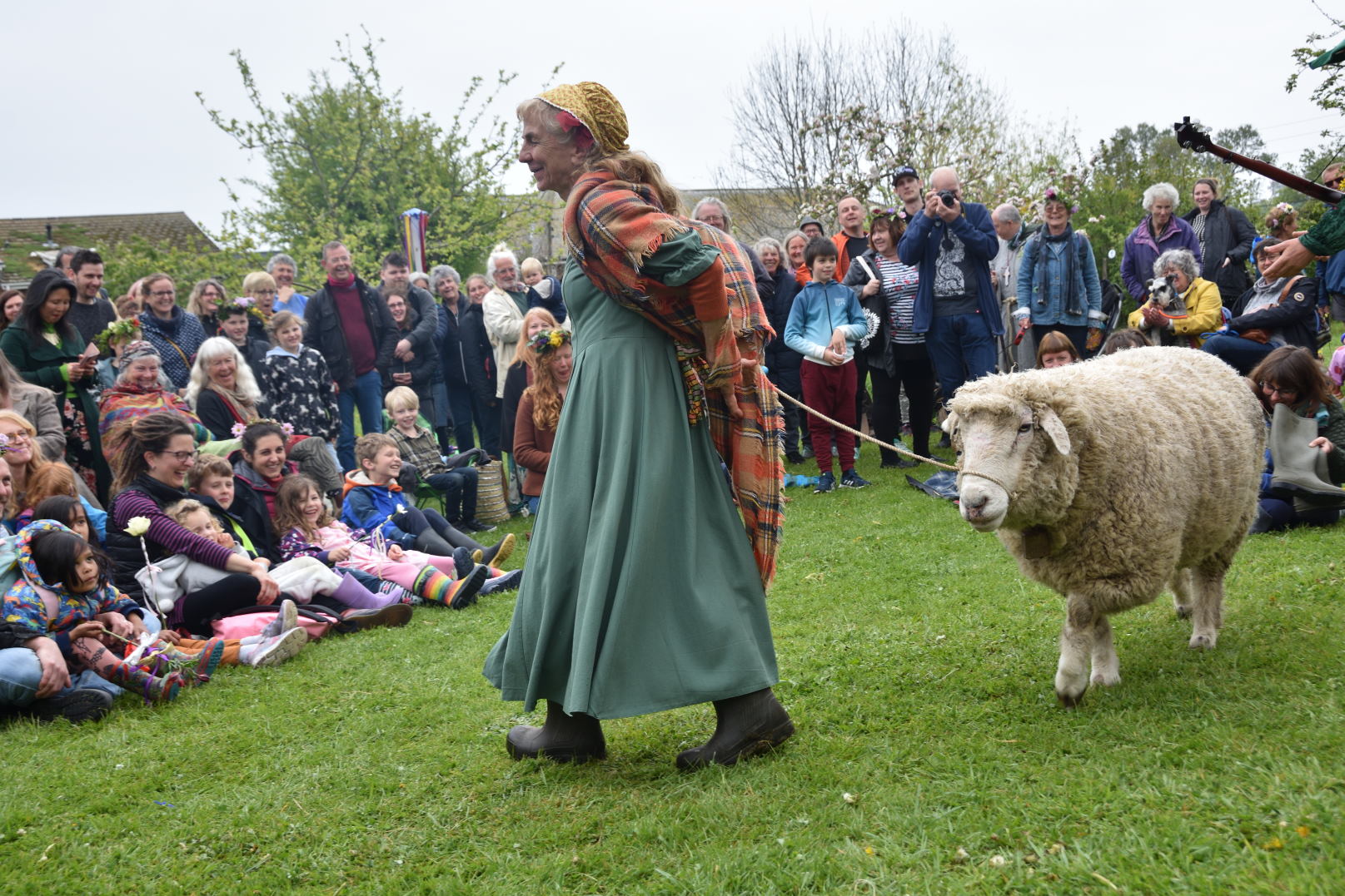 MayFest at Bridport Community Orchard (Image: Tim Russ)