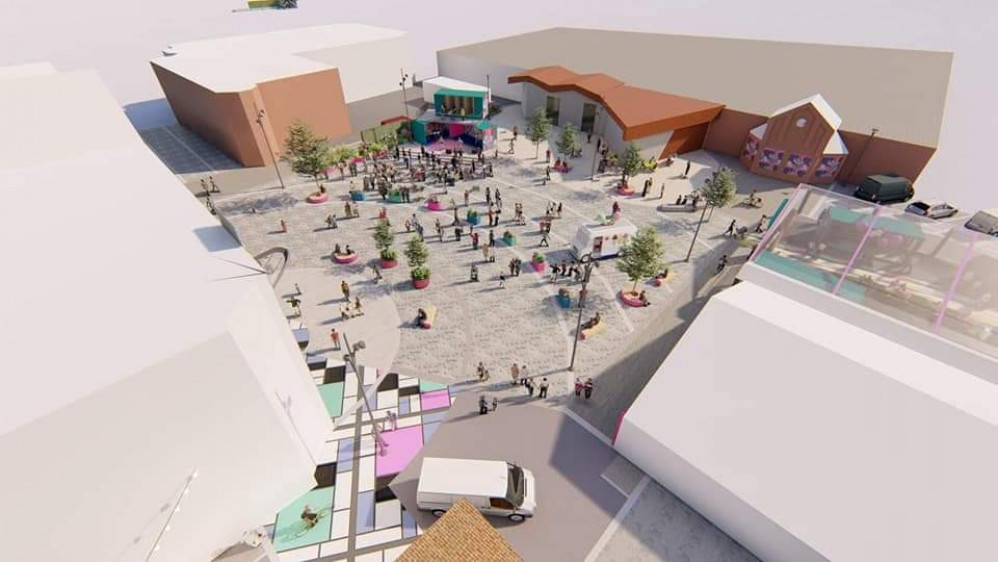 The LY2 events and performance space for Lyceum Square, off Heath Street has been approved by Cheshire East Planning (Cheshire East Council).