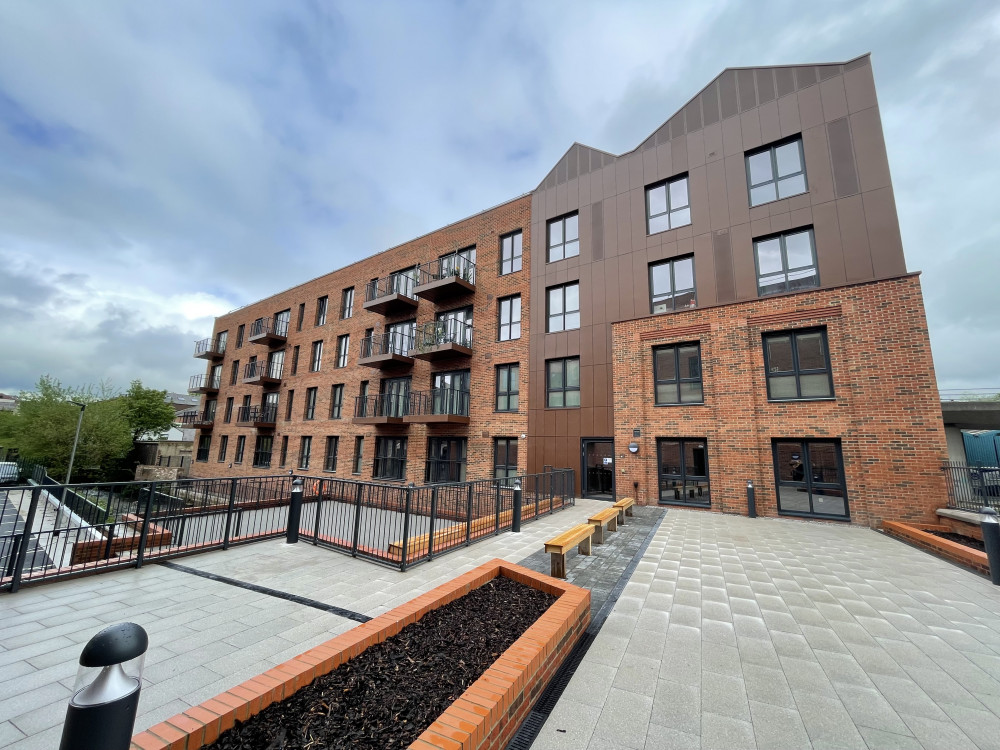 Macclesfield: There are almost 70 new living accommodation within the new development.  