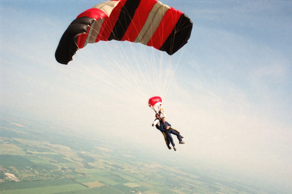 Nine people will skydive for Axminster and Lyme Cancer Support on May 14