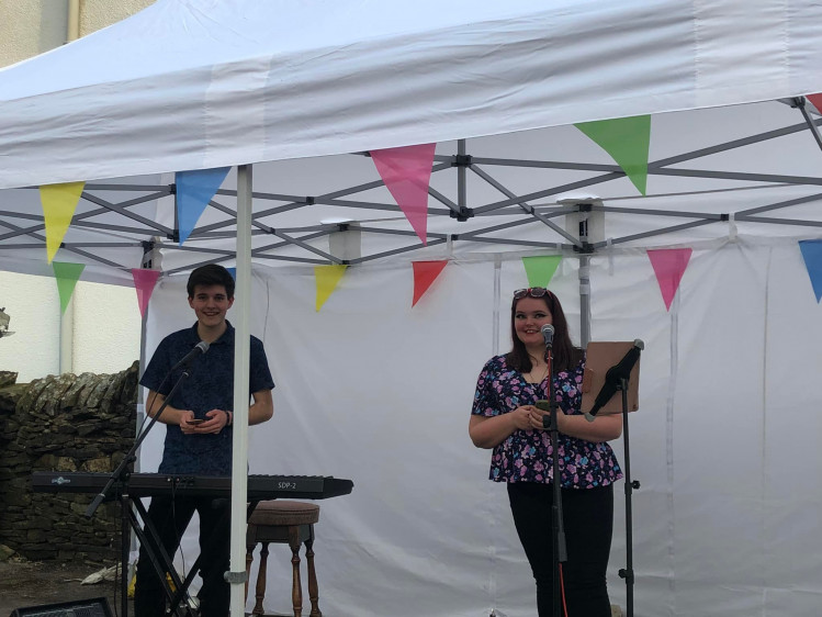Two Macclesfield College students are appearing at fundraising gig tomorrow 