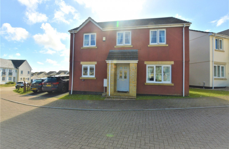 Front of the property in Hellis Wartha, Helston. 