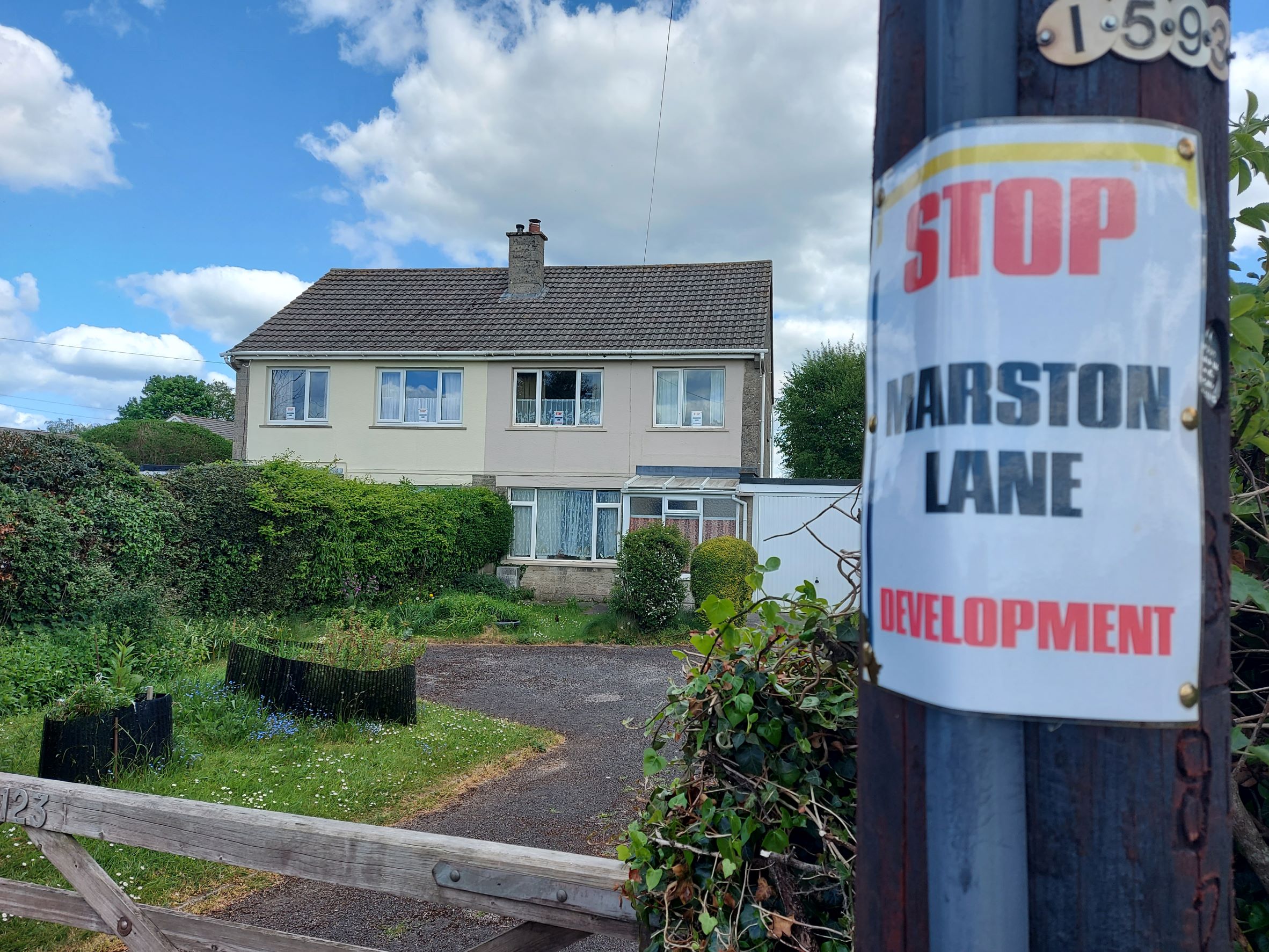 The campaign on Marston Lane