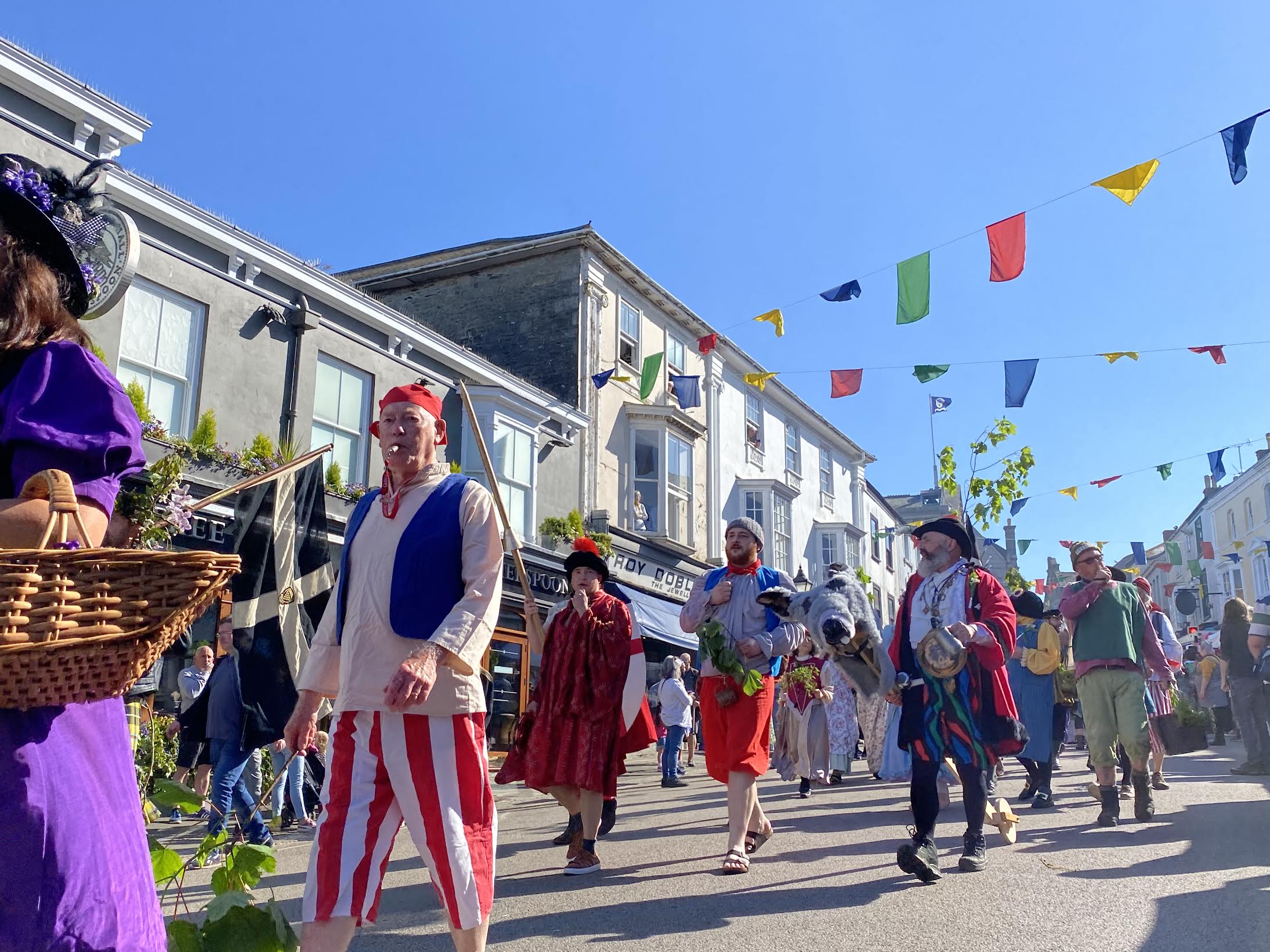 The Hal-An-Tow, Helston Flora Day 2022.