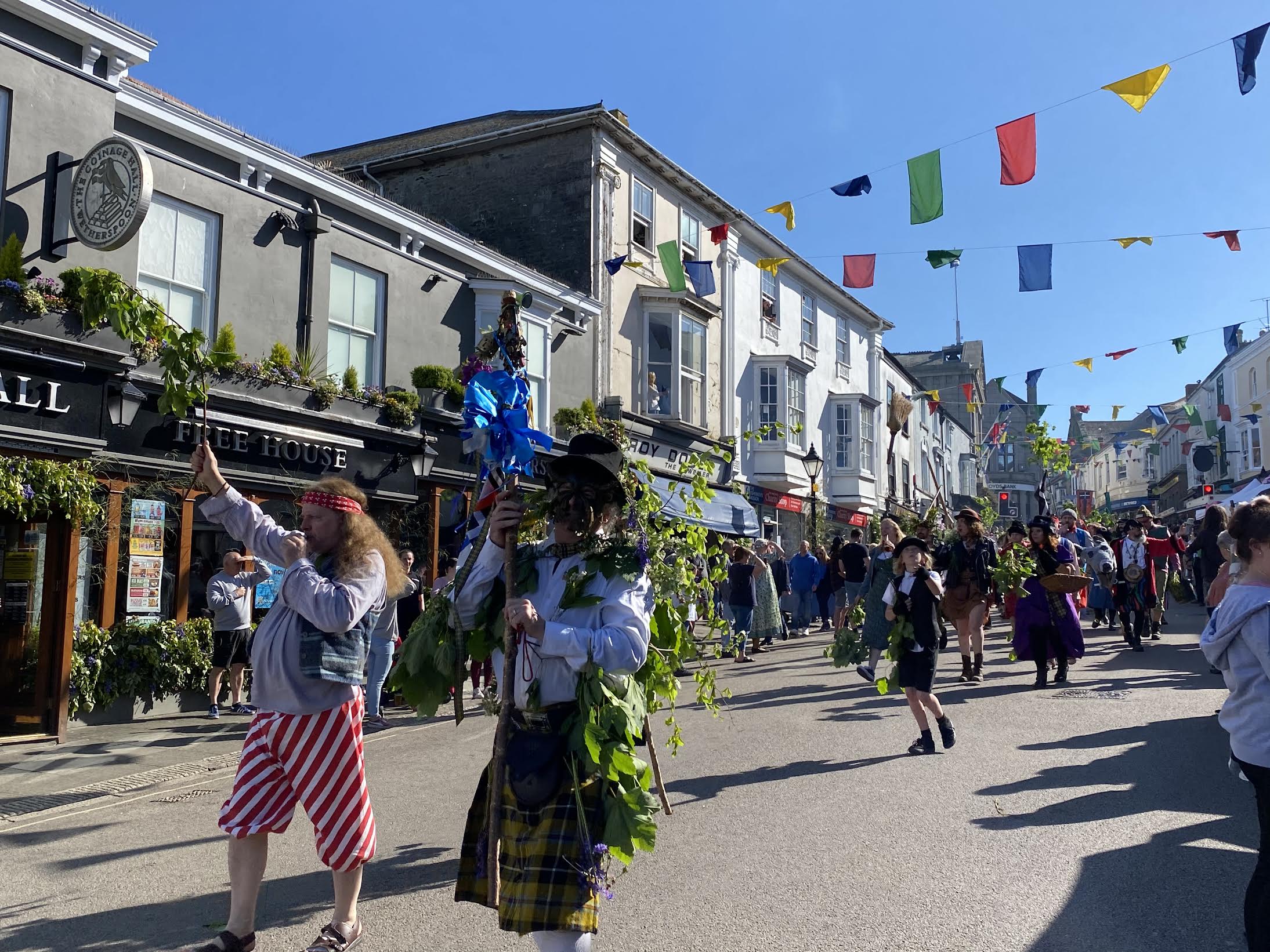 The Hal-An-Tow, Helston Flora Day 2022.