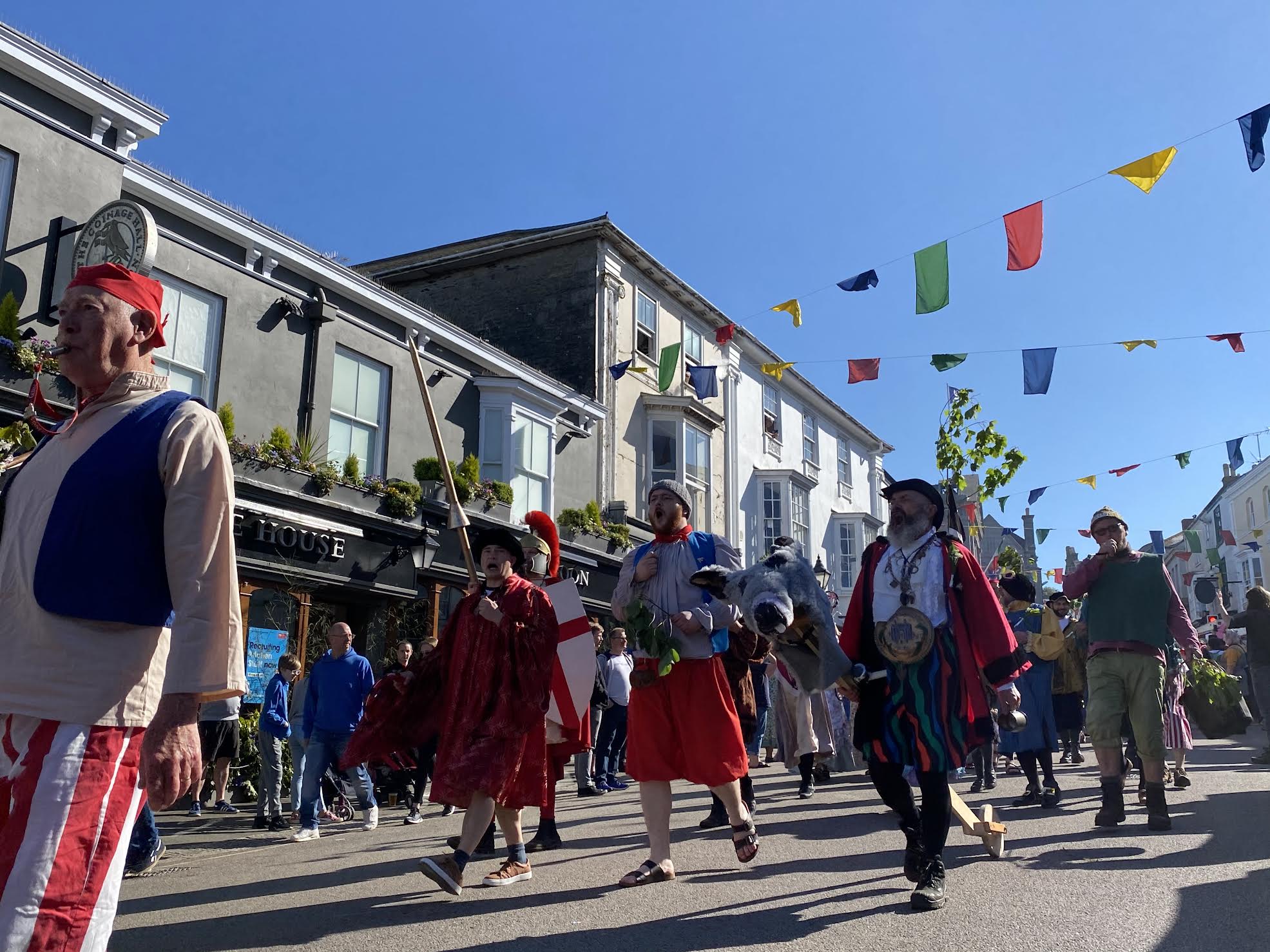 The Hal-An-Tow, Helston Flora Day 2022.