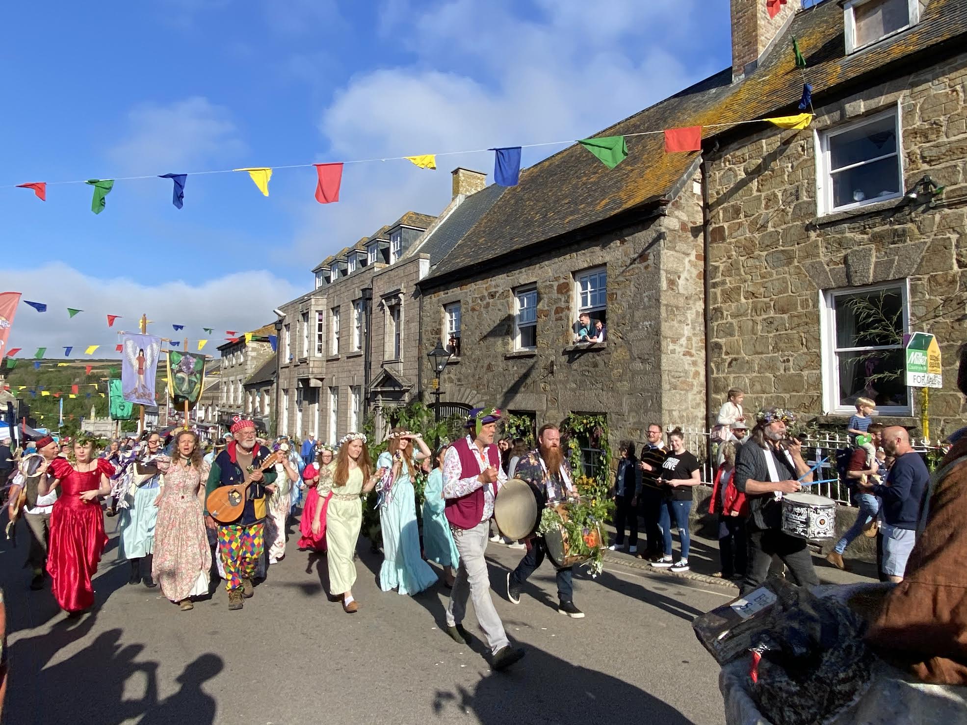 The Hal-An-Tow, Helston Flora Day 2022.