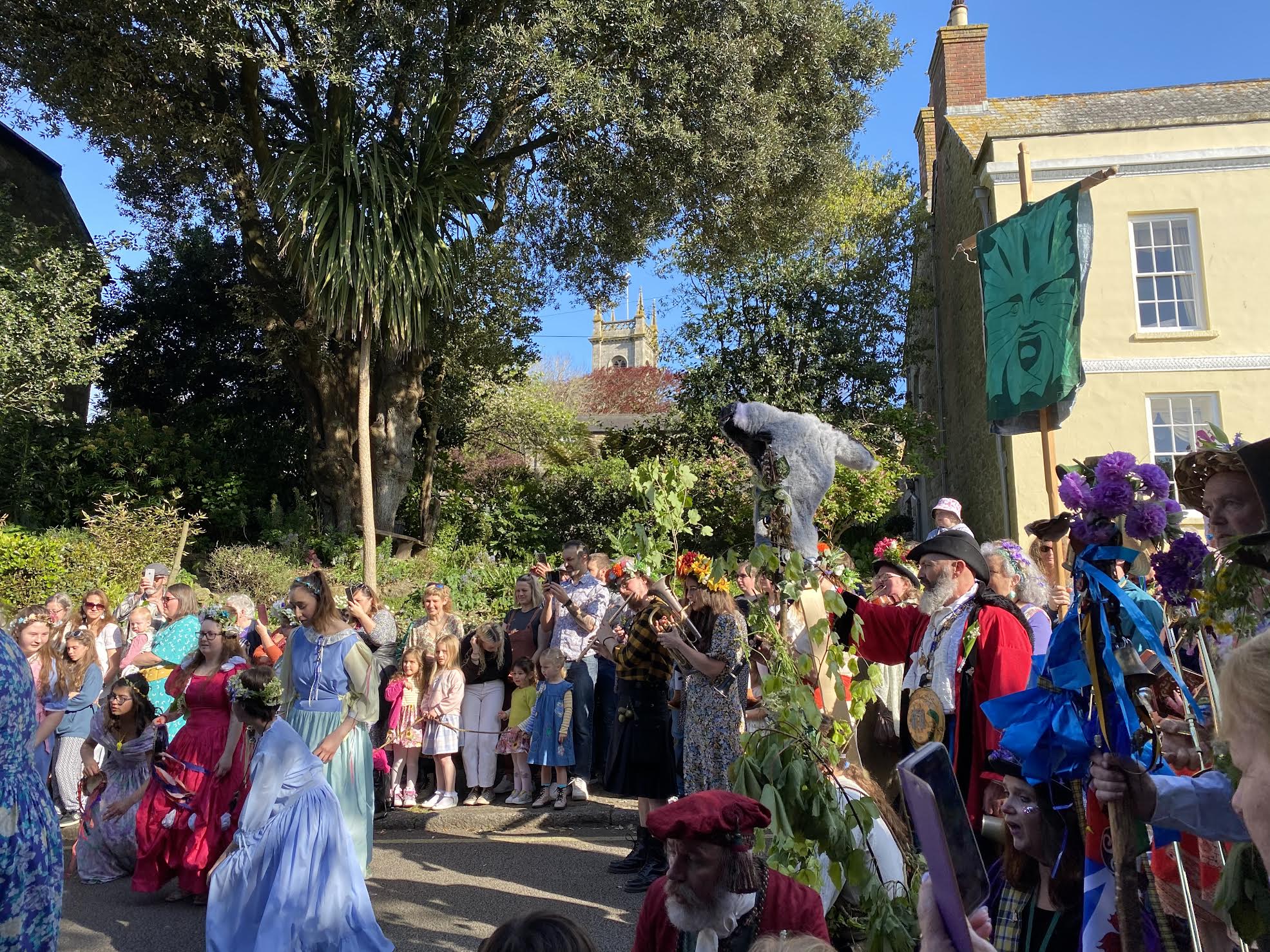 The Hal-An-Tow, Helston Flora Day 2022.