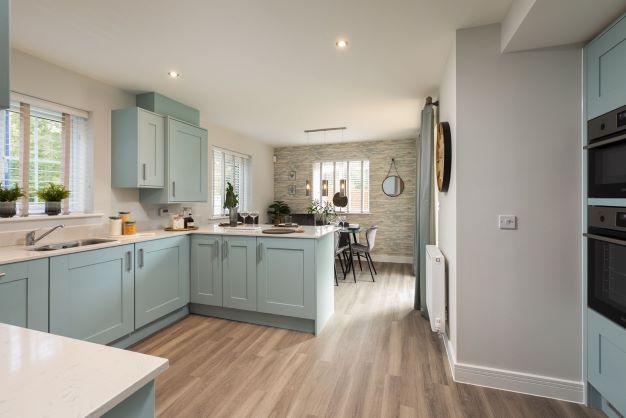 Internal photography of Artisan Collection showhomes built and opened by Bellway 