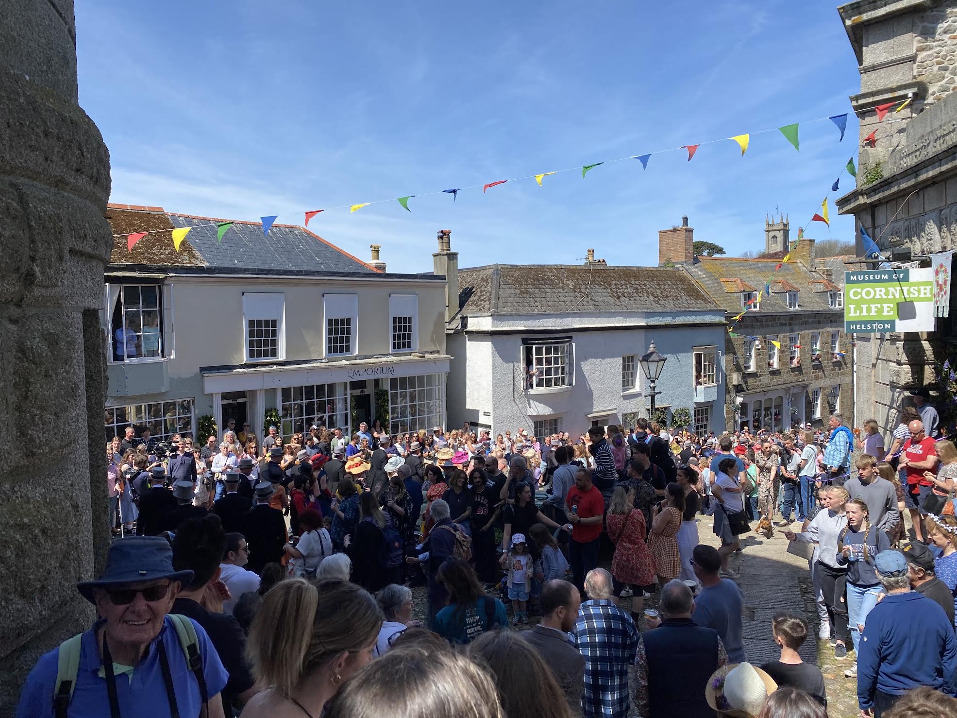 Helston Flora Day Midday Dance 2022. 