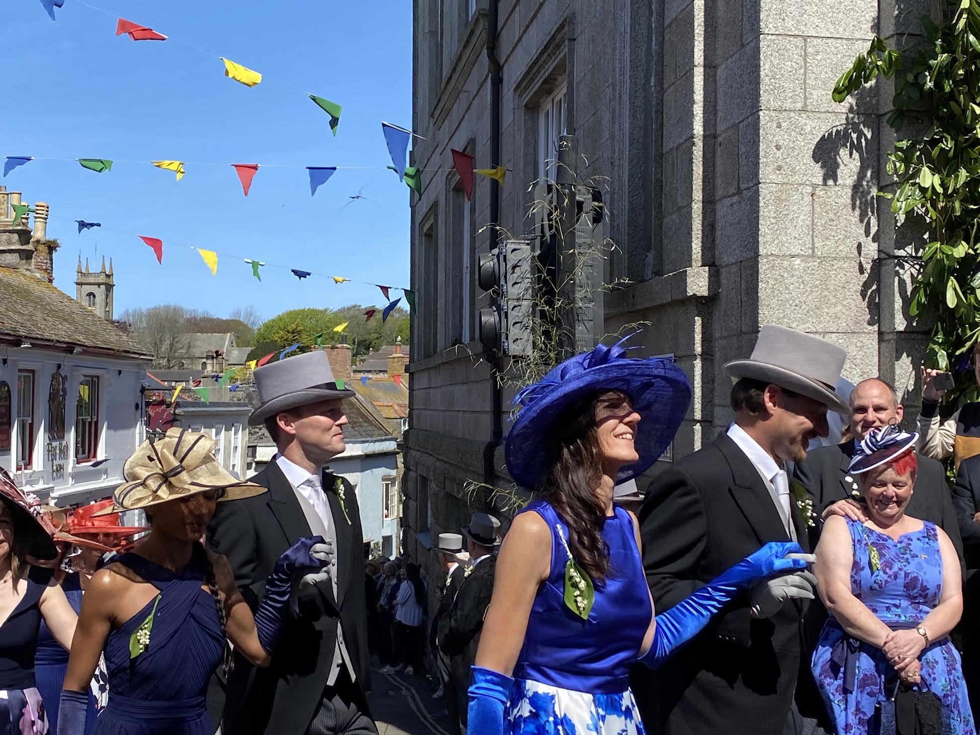 Helston Flora Day Midday Dance 2022. 