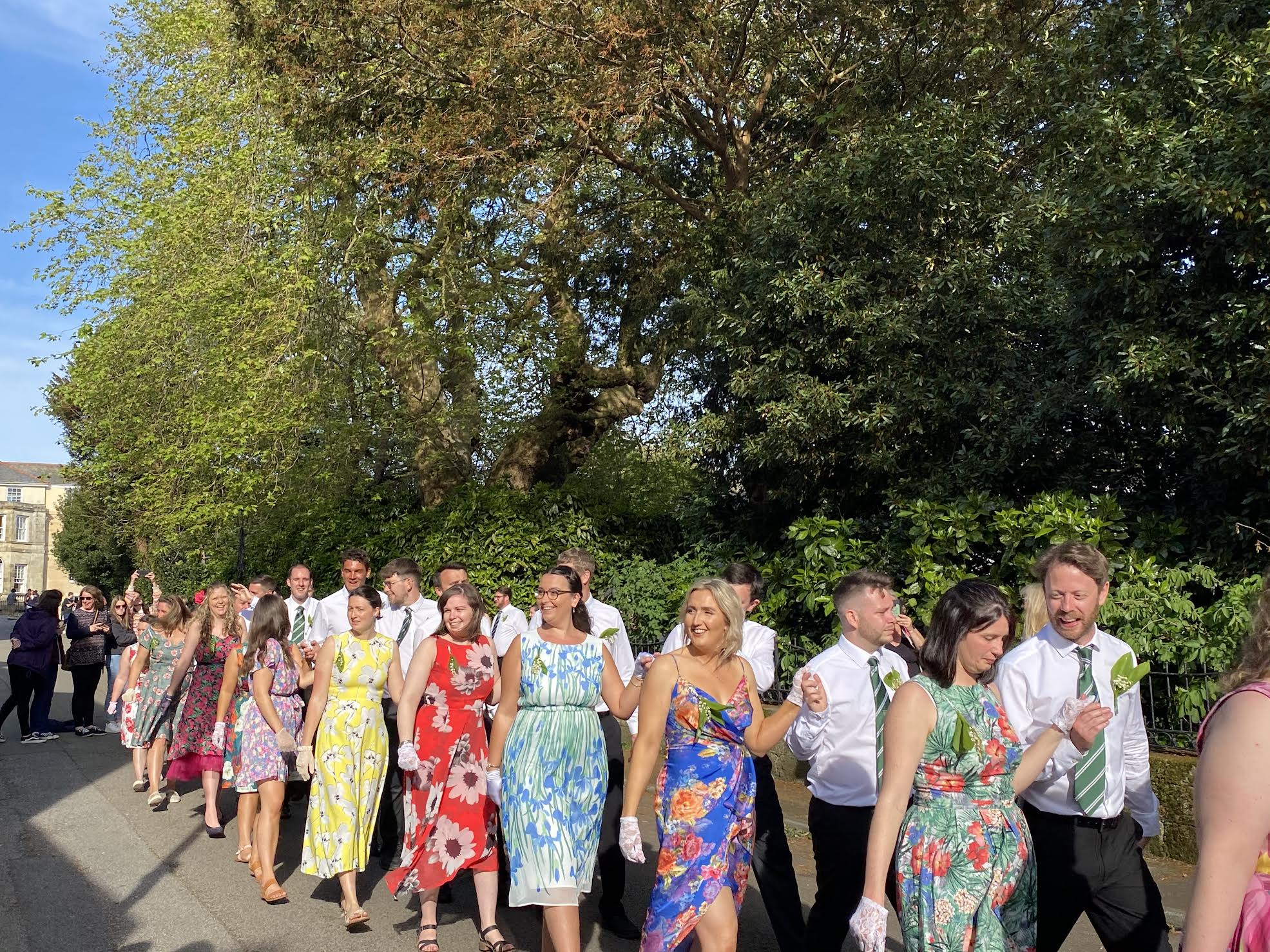 Helston Flora Day 2022 Evening Dance. 