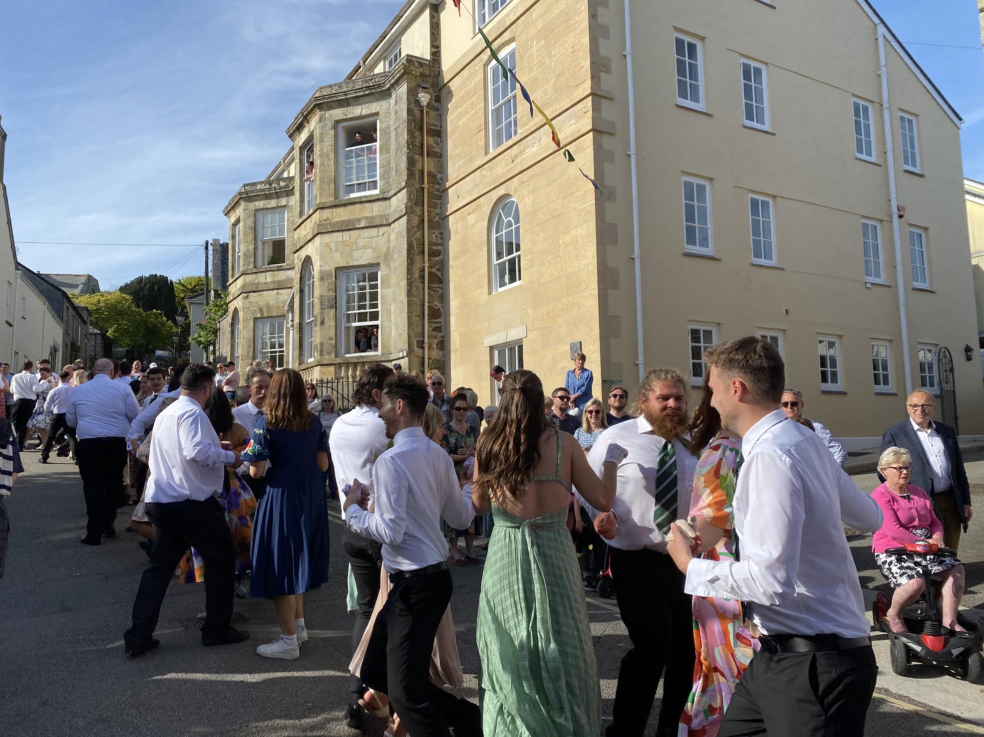 Helston Flora Day 2022 Evening Dance. 