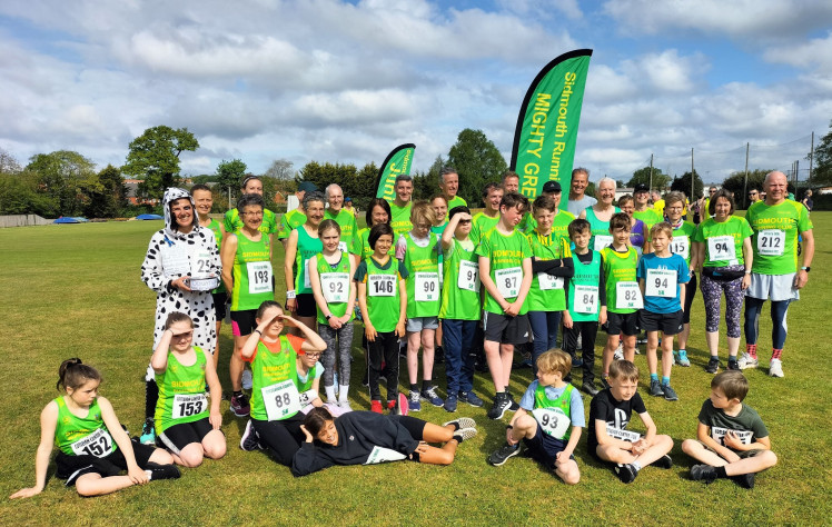 A Mighty Green Turn Out For The Ottery 10k and Fun Run