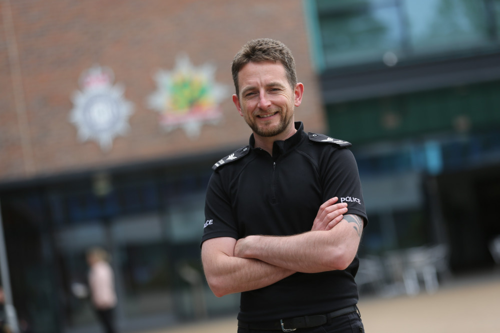 A pioneering police team in Nottinghamshire is helping to reduce the number of people detained because of their mental health. Photo courtesy of Nottinghamshire Police.