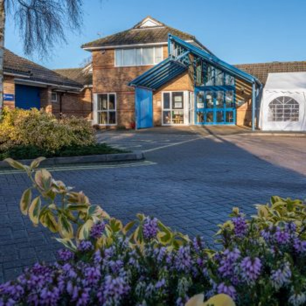 Front exterior of Oakham Medical Practice (image courtesy of OMP)