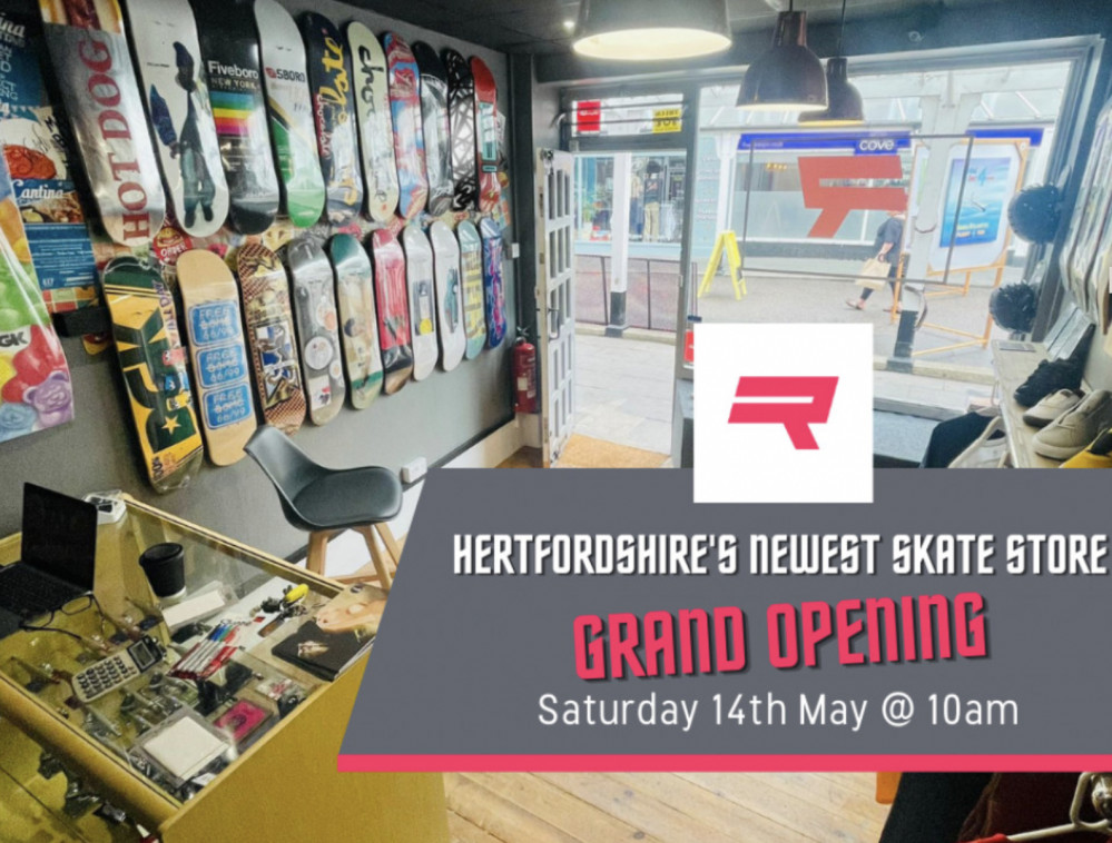 Red 1 Skates will be opening this weekend at their exciting new stores at 1 Arcade Walk, Hitchin