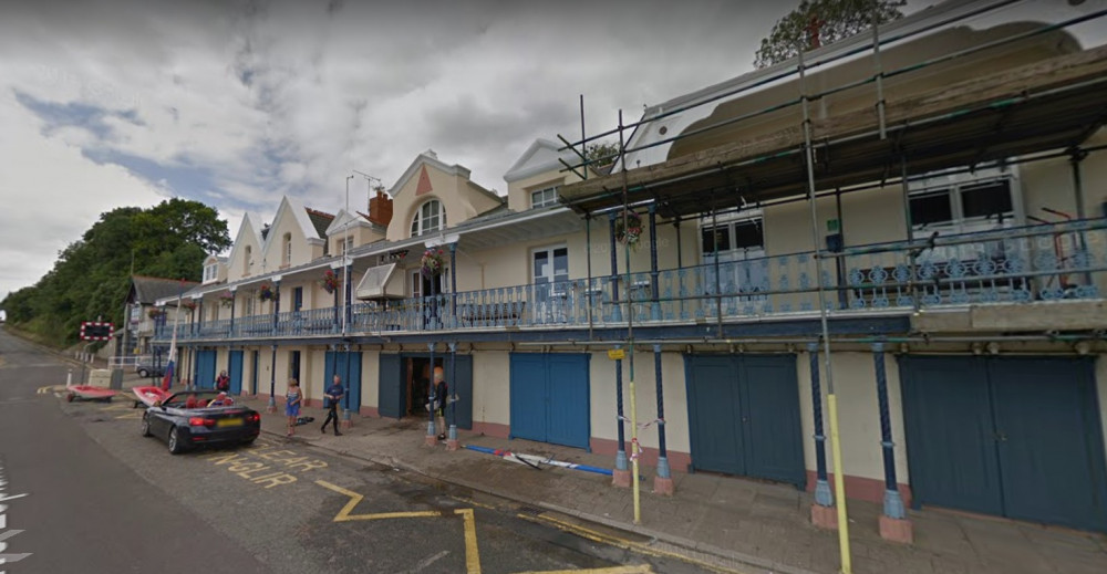 A planning application has been made for the restoration of the Penarth Yacht Club's interior. (Image credit: Google Maps)