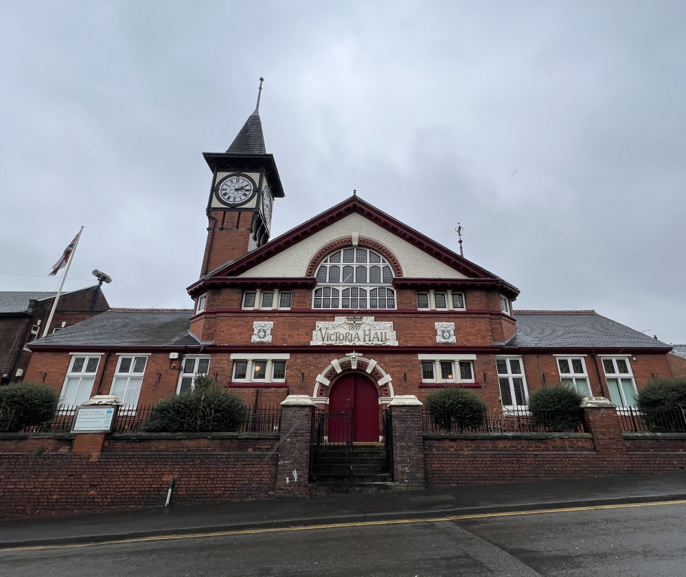 Victoria Hall in Kidsgrove.