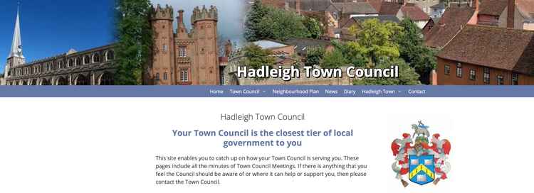 New town council website praised