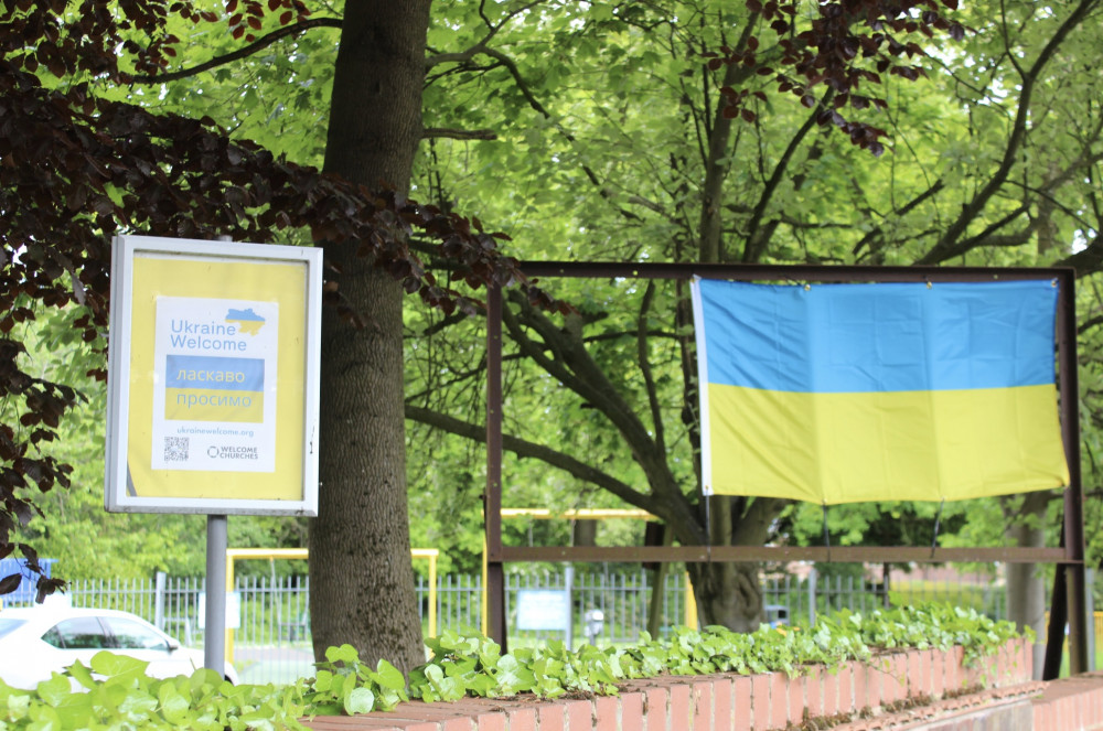 Congleton: There is a warm welcome for Ukrainian's at NewLife Church on West Road. (Image - Alexander Greensmith / Macclesfield Nub News)