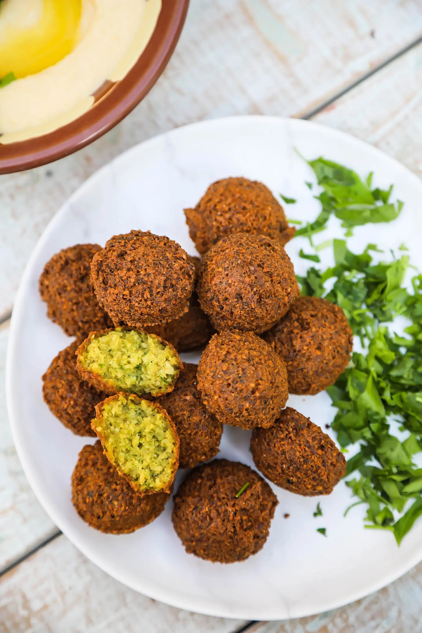 You will be able to try authntic falafel