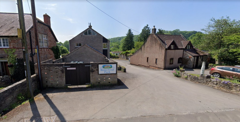 Entrance To Homestead Park On High Street In Wookey Hole. CREDIT: Google Maps. Entrance To Homestead Park On High Street In Wookey Hole. CREDIT: Google Maps.