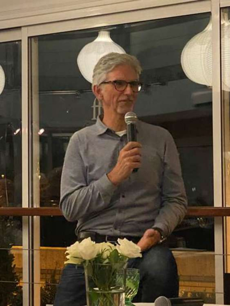 Former F1 champion Damon Hill was SporTedd's latest special guest at their most recent fundraiser.