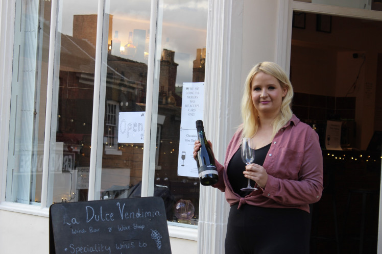La Dulce Vendimia hopes to educate and entertain Macclesfield about worldwide wines. Emily Wilson is their founder and sole staff member. (Image - Alexander Greensmith / Macclesfield Nub News)