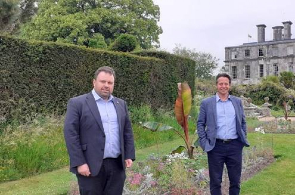 Chris Loder MP with Tourism Minister Nigel Huddleston