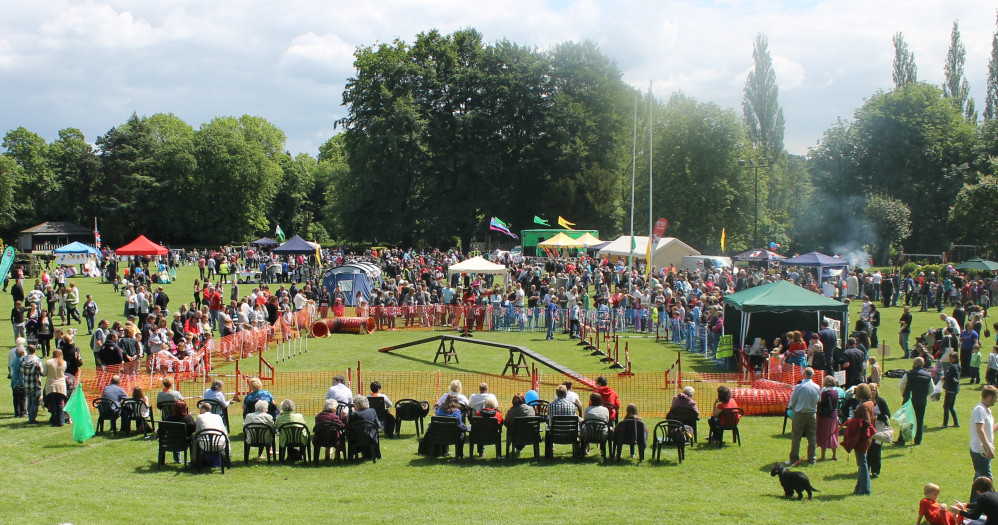 Congleton Park in 2012, for the Diamond Jubilee. (Image - Alexander Greensmith / Macclesfield Nub News)