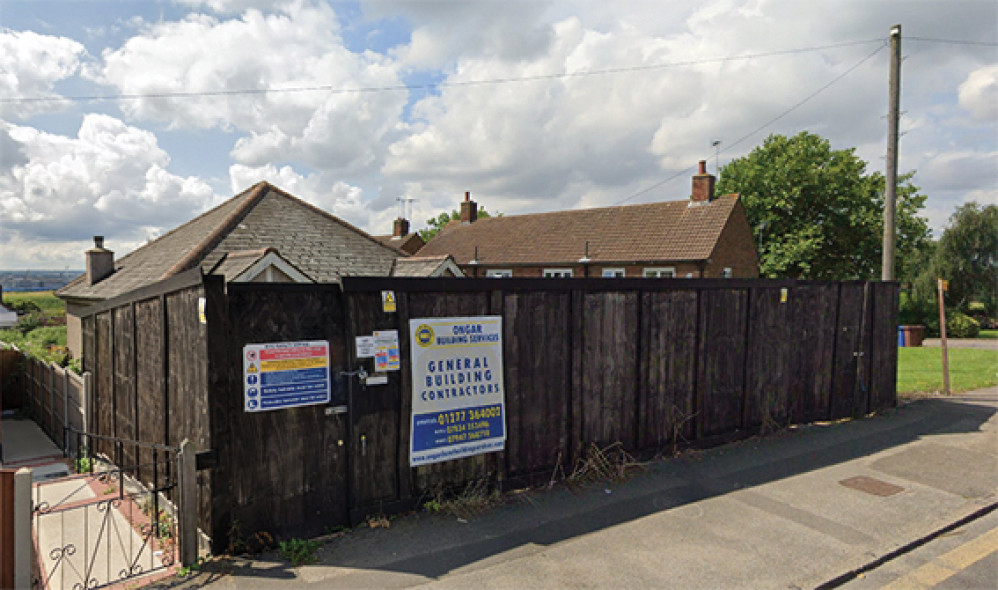 The site on River View, Chadwell St Mary. 