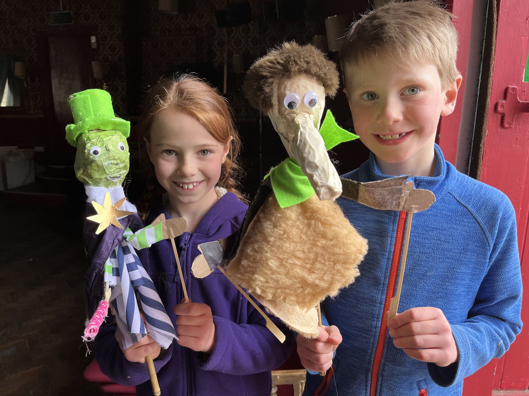 Puppets at the Lyric Theatre