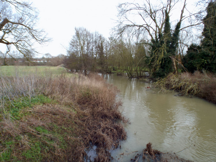 Hadleigh's River Brett (Picture credit: Hadleigh Nub News)