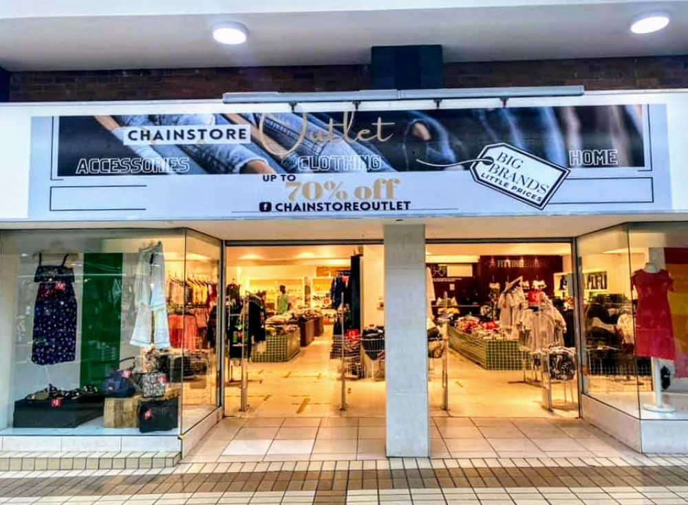 Chainstore Outlet opened inside The Market Shopping Centre, Crewe on May 12 (Crewe Nub News).