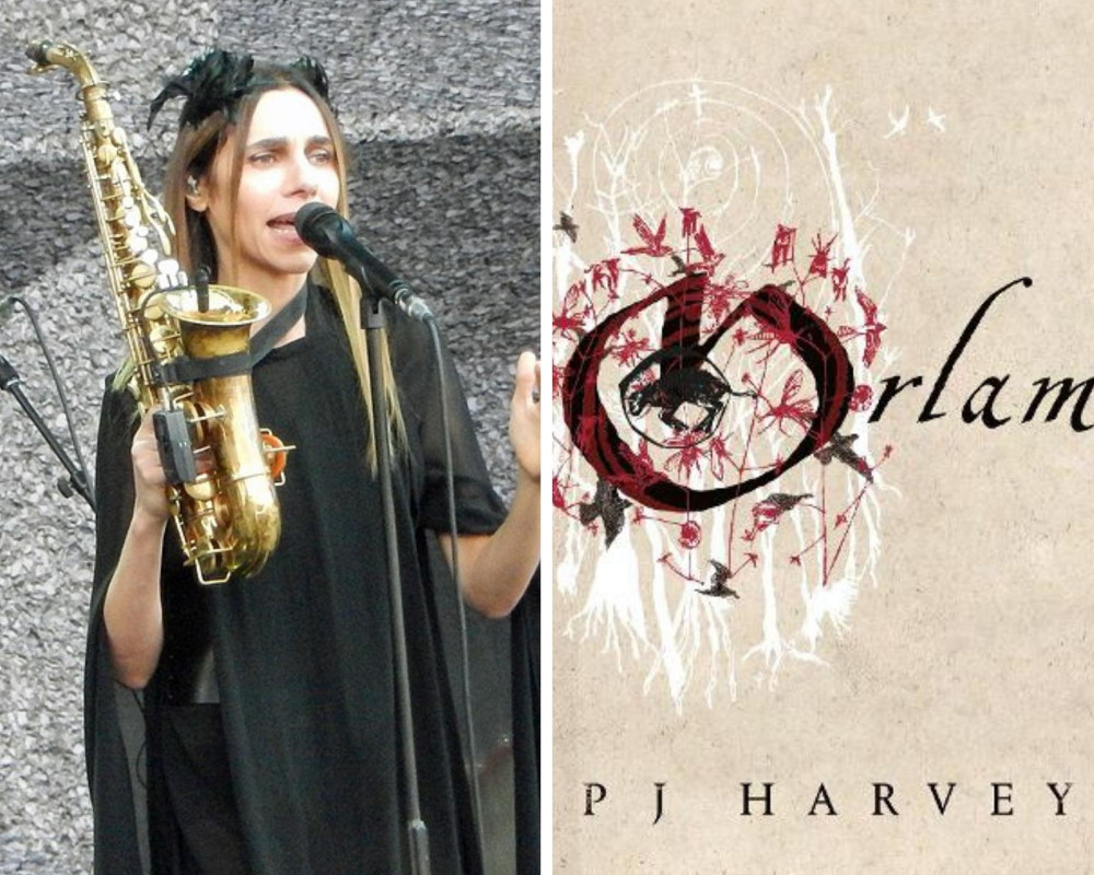 PJ Harvey has gifted Dorset Museum a signed copy of her book, Orlam