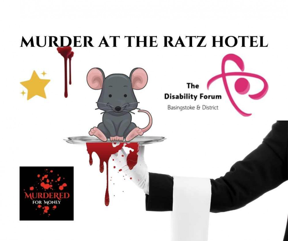 Murder at the Ratz Hotel – virtual mystery charity challenge for BDDF