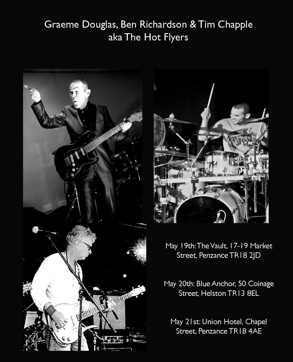 Graeme Douglas and The Hot Flyers.