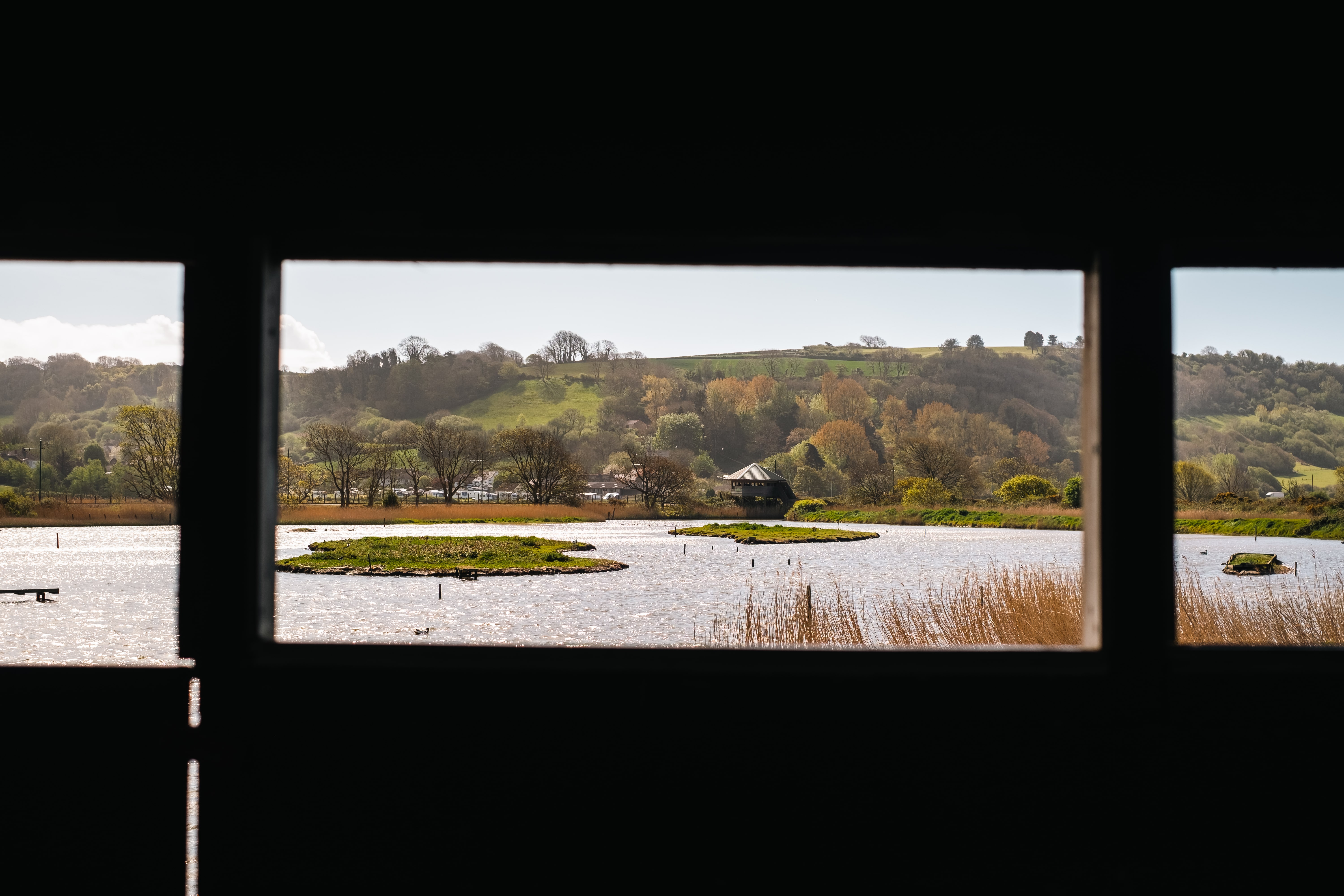 Katherine devised the route to take in as much wildlife as possible - this is Seaton Wetlands. (Credit: ForTheHellOfIt.cc)