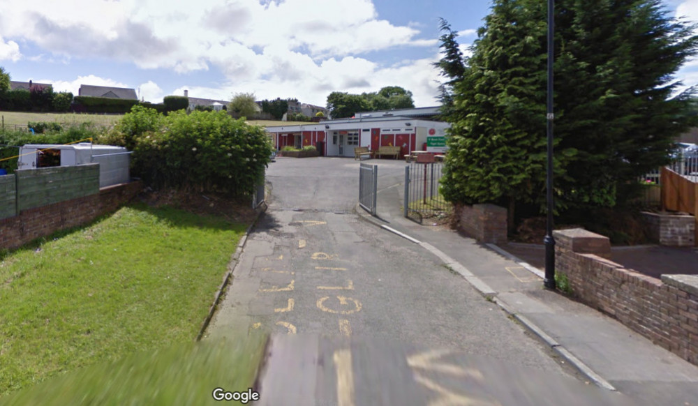 Y Bont Faen Primary School’s roof is currently undergoing improvement works. (Image credit: Google Maps - Streetview)