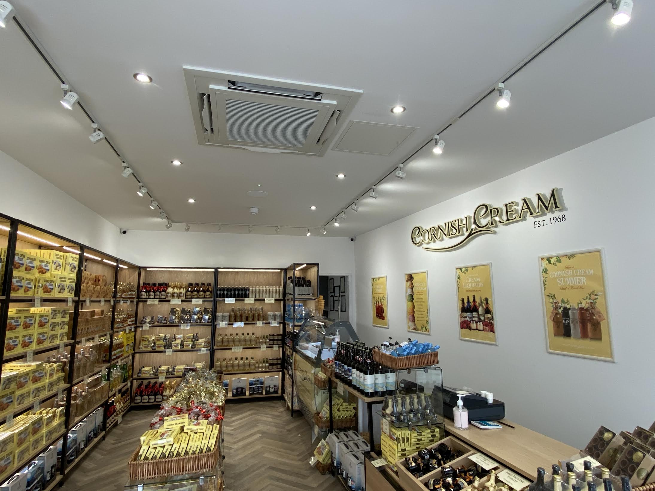 Cornish Cream has opened the doors of its new shop in Falmouth. 