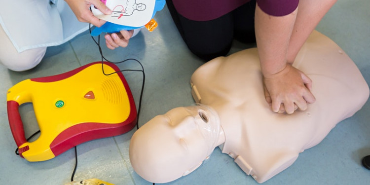 CPR and AED training