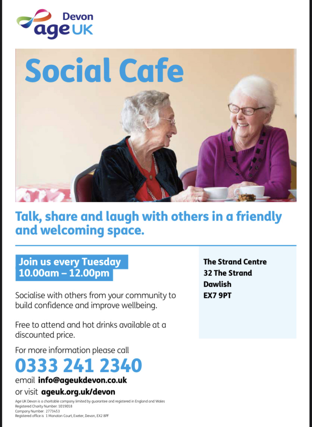 Age UK Social Cafe