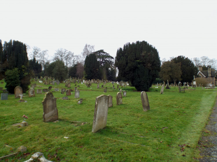 Hadleigh cemetery is well used (Picture credit: Nub News)