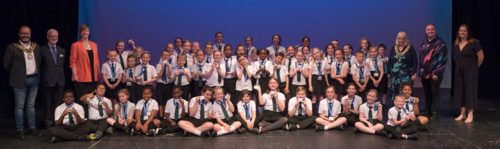 Winners Whitmore primary. Picture by Phil Jones Photography. 