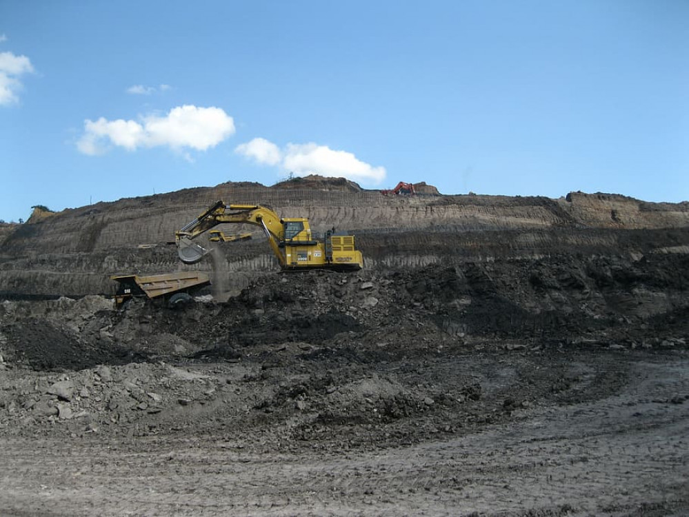 Glebe Farm quarry is now used for dumping silt and clay extracted in the processing plant