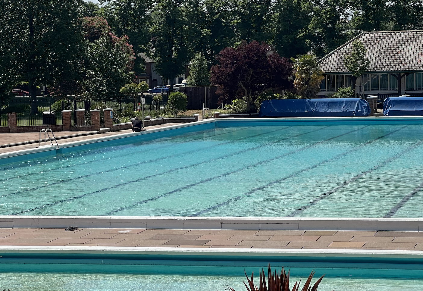 Hitchin outdoor pool is set to reopen soon - find out more. CREDIT: @HitchinNubNews 
