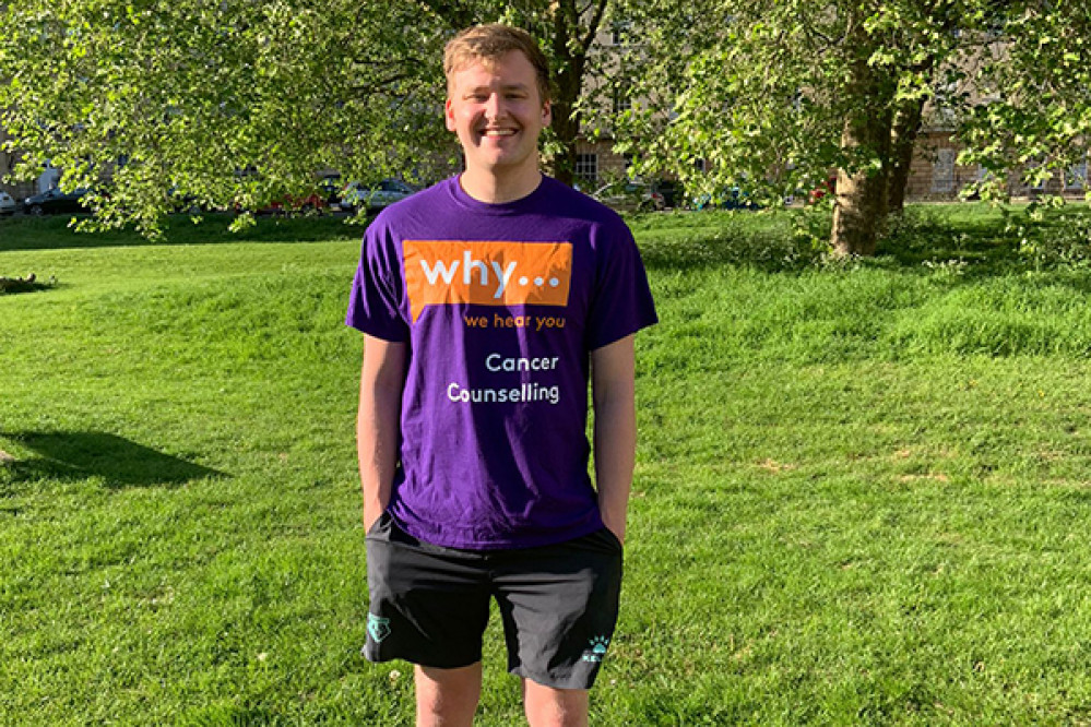 James Weller of Thatcher + Hallam is completing two challenges for We Hear You